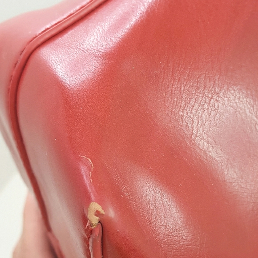 Floral🌺Tote HandBag| Red Green|3D Embossed|Vegan - Picture 9 of 10